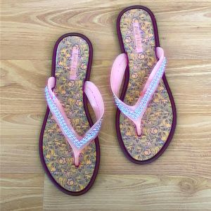 Rhinestones Flip Flops